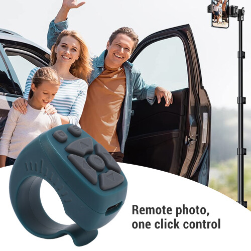 Télécommande compacte à 7 touches, 30mAh Li-ion, vert foncé 2
