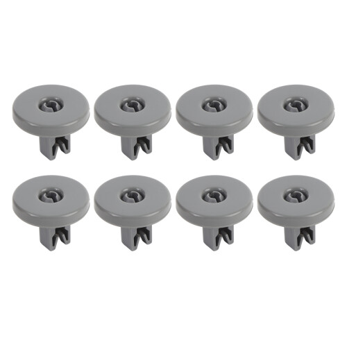 Set di 8 ruote in ABS per cestello della lavastoviglie 1