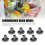 Set di 8 ruote in ABS per cestello della lavastoviglie 6