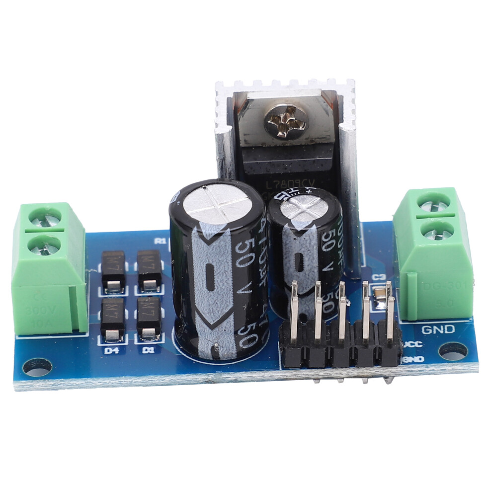 Voltage Regulator Module Stabilization Board Power Supply Buck Converter 9V 1.2A Lm7809 9411322802127