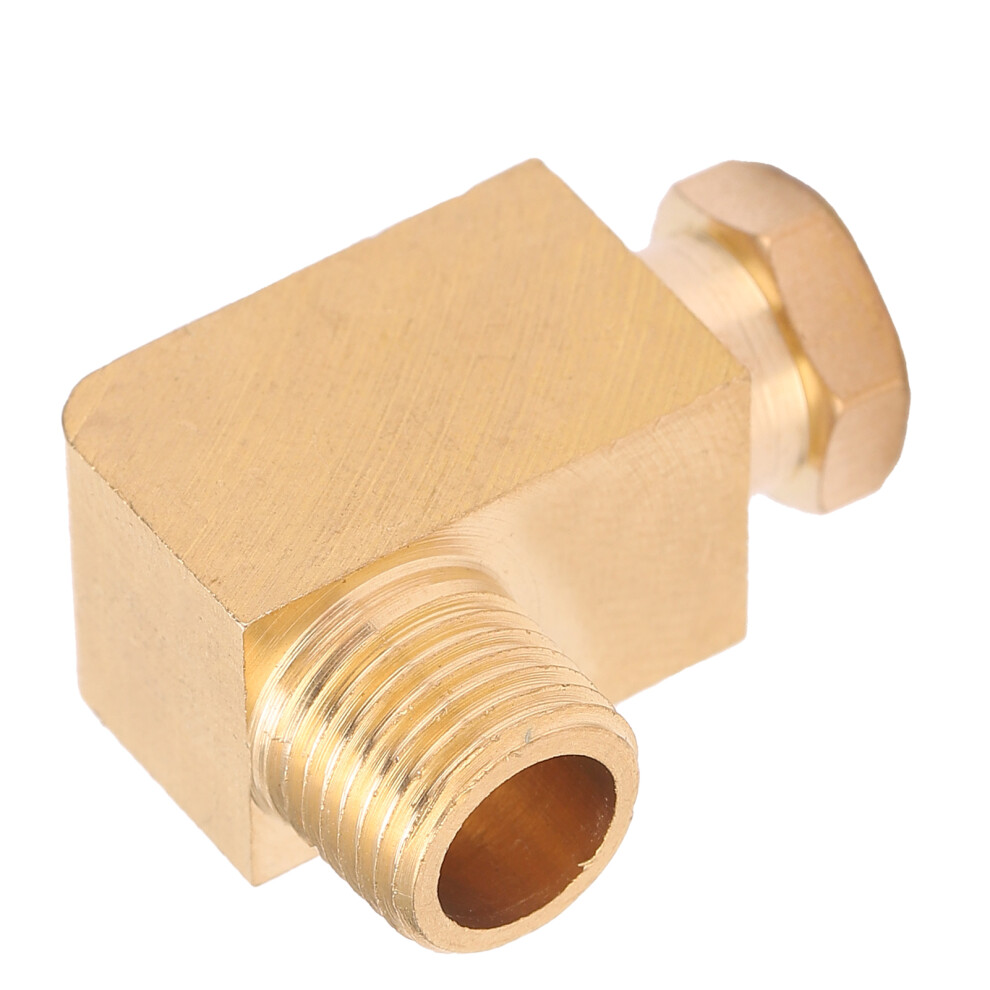 Oil Pipe Fitting Elbow Brass Rectangular Square Block Connector Adapter For Pipe Connectionpl618 9321322802075