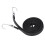 10 Stück schwarze robuste Gummiseile 2 cm, 2,5 m 11