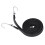 10 Stück schwarze robuste Gummiseile 2 cm, 2,5 m 7