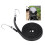 10 Stück schwarze robuste Gummiseile 2 cm, 2,5 m 4
