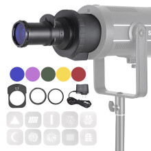 Optical Conical Snoot Bowens Mount Flash Projector Attachement Spotlight Snoot Photography Video Artist Modelling Shape Light Accessories w