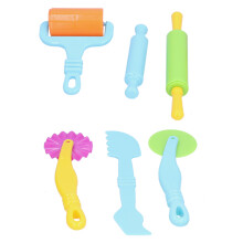 Kit d'outils d'argile de 6 pièces - Rouleaux&Moules, Couleur aléatoire