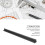 Triangular Metal Scale 11.8in Measurinmg Range Aluminum Alloy Design Drawing Tool 12