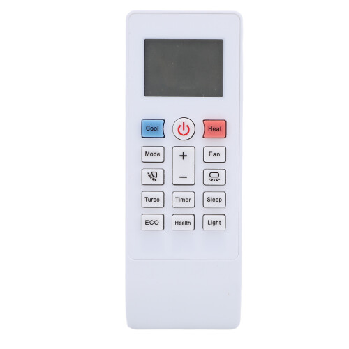 Télécommande pour climatiseur, ABS, taille standard, AAA2, noir 1