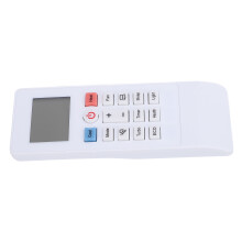 Télécommande pour climatiseur, ABS, taille standard, AAA2, noir