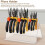 Supporto in acrilico per pinze, 20 x 11,2 x 12,5 cm, trasparente 6