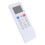 Télécommande pour climatiseur, ABS, taille standard, AAA2, noir 7