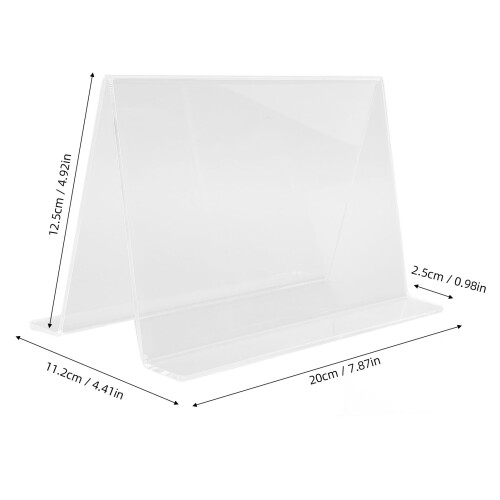Supporto in acrilico per pinze, 20 x 11,2 x 12,5 cm, trasparente 1