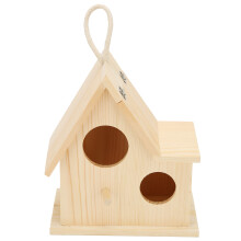 Nido per uccelli in legno, 13.4oz, piccoli uccelli, Come mostrato