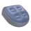 Sedia gonfiabile blu per spa 47x37x15 cm 16