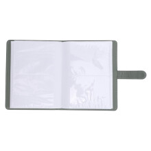 Album fotografico largo 400x300x210 mm, 80 tasche, verde