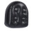 Cuscino gonfiabile per spa 47x37x15 cm PVC nero 15