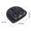 Cuscino gonfiabile per spa 47x37x15 cm PVC nero 2