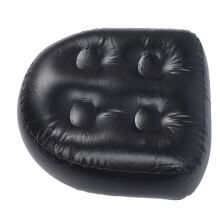 Cuscino gonfiabile per spa 47x37x15 cm PVC nero