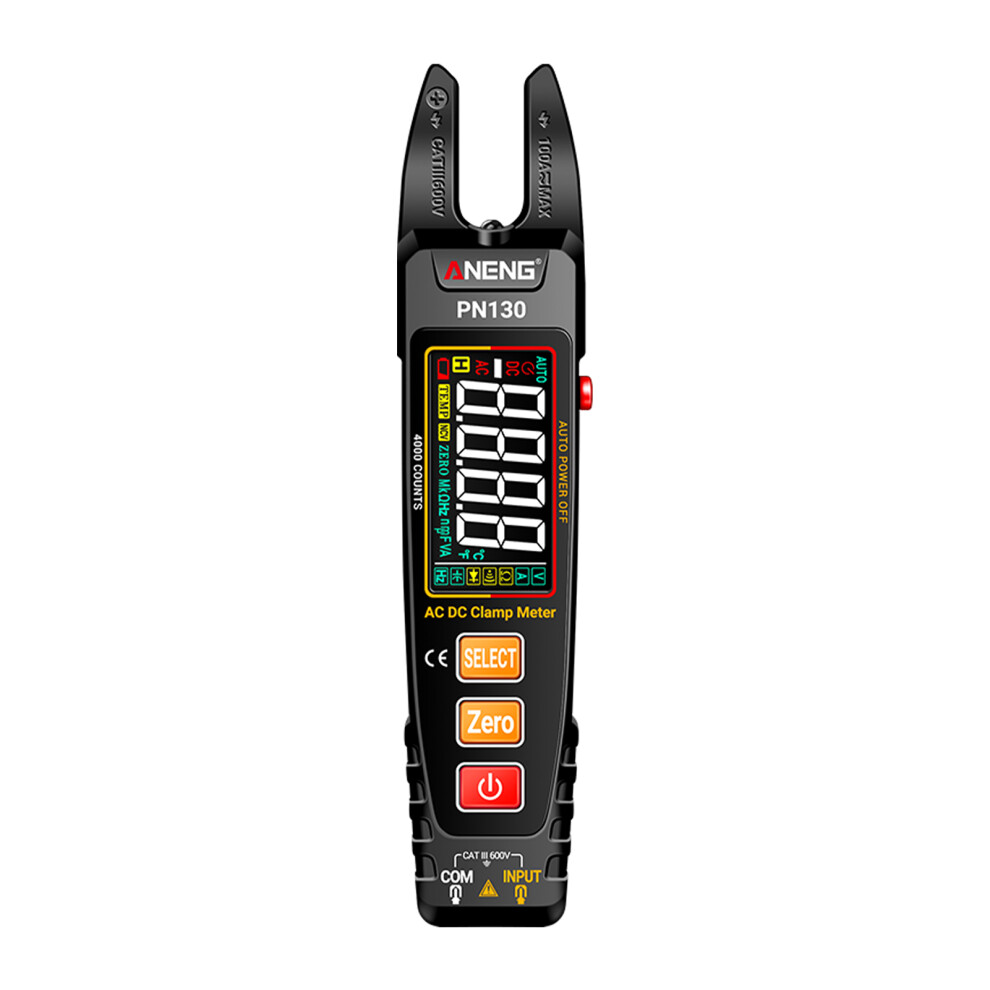 U-Shaped Clamp Meter Multimeter Ac/Dc Current Voltage Meter Hz Frequency Diode Buzzer Resistance Capacitor Tester Ncv Voltage Sensing Low B 9421322805721