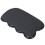 Planche gua sha en pierre noire portable outil d'acupuncture 14