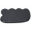 Planche gua sha en pierre noire portable outil d'acupuncture 1