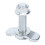 5pcs L Track Double Lug Threaded Stud Nut Fitting M10x45mm for Truck Bed Trailer Cargo Control 12