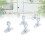 5pcs L Track Double Lug Threaded Stud Nut Fitting M10x45mm for Truck Bed Trailer Cargo Control 4