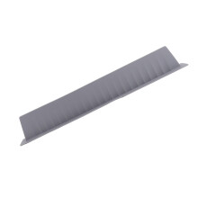 Pare-éclaboussures en silicone gris foncé pour évier de cuisine