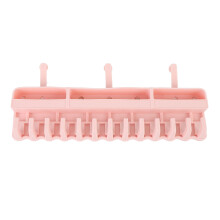 Porte-cheveux en silicone Ă 13 crochets, 305x125x30 mm, ventouse