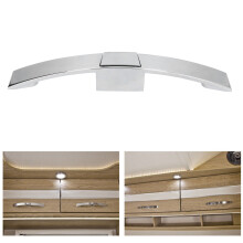 Serrure de porte suspendue Arc Sojourn Poignée chromée 160 mm