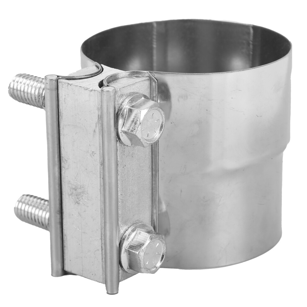 3In Exhaust Band Clamp Lap Joint Stainless Steel Coupler For Muffler Downpipe Header Manifold 4921322806940