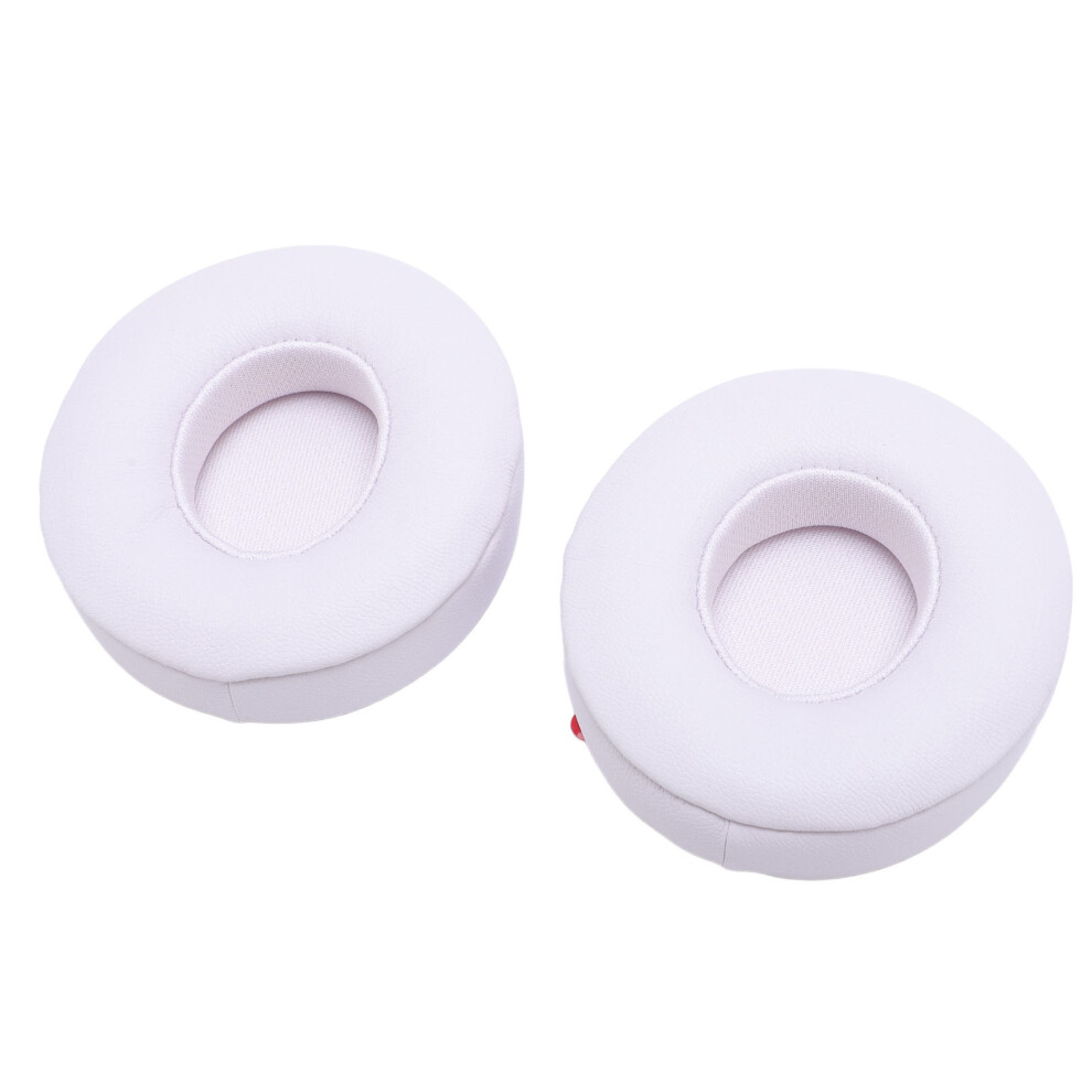 Headphone Ear Pads Replacement Protein Leather Ear Cushions For Wireless Bluetooth On Ear Headphones White 4971322807126