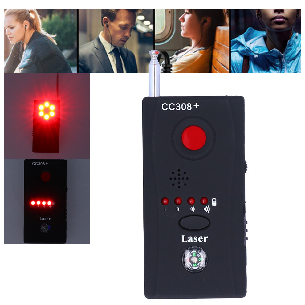 Wireless Camera Wired Detector Bug Eavesdropping Scanner Finder For Hotels Restrooms Dressing Room 8431322807527