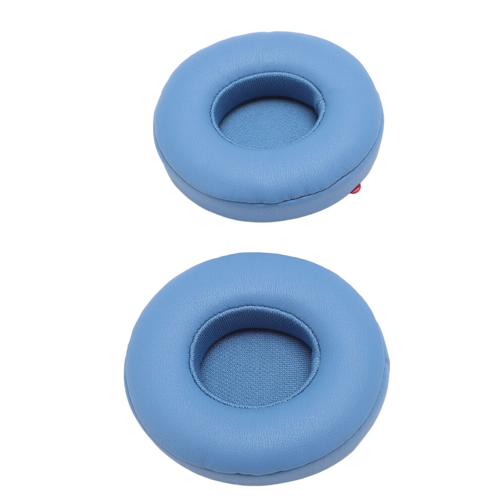 Headphone Ear Pads Replacement Protein Leather Ear Cushions For Wireless Tooth On Ear Headphones Blue 6931322807135