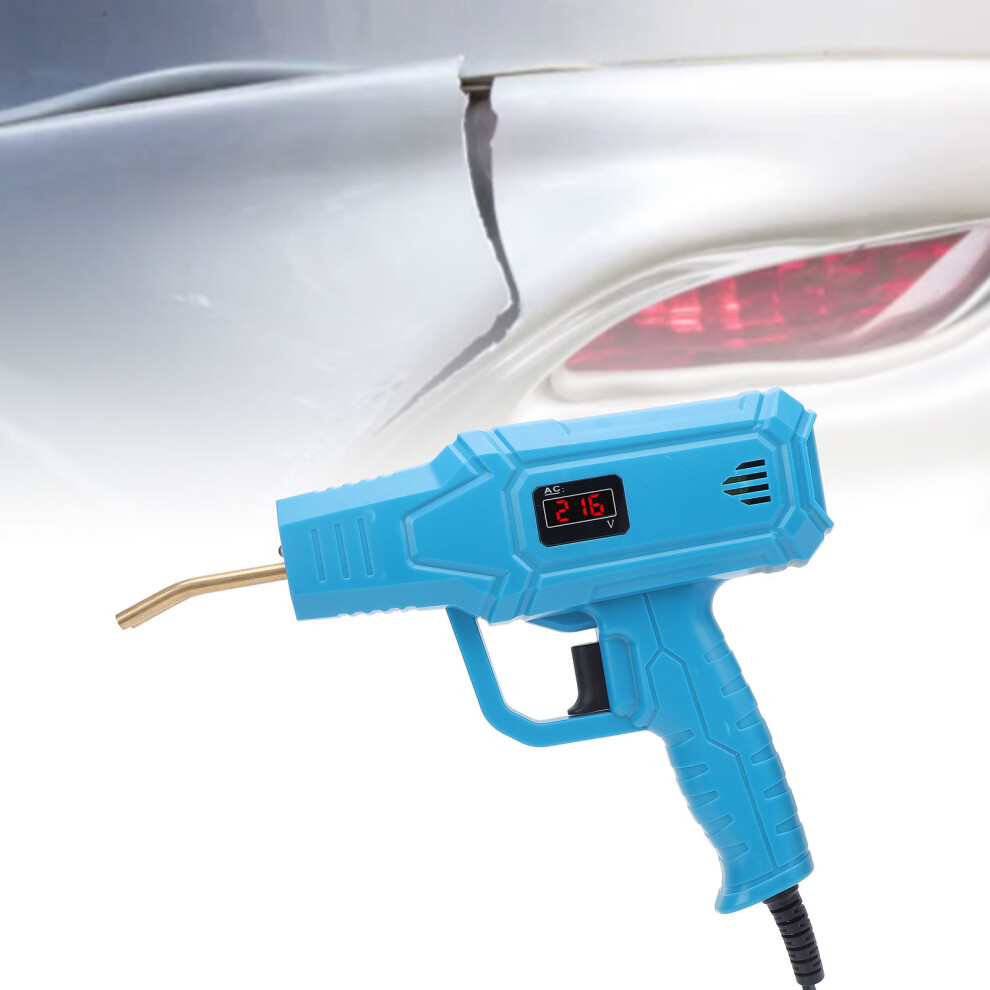 Plastic Welder Kit 120W Corded Welding Gun Hot Stapler for Car Bumper Repair with Voltage Display Overheat Guard EU Plug 220V-image-OPC-PHVZYN8-NEW