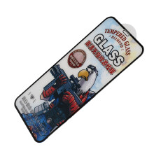 Protecteur en verre trempé pour iPhone XS/11 Pro Max - Couleur