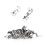 100Pcs Tray Earring Clips Metal Spring Flat Back Ear Stud Jewelry Making Accessories 1