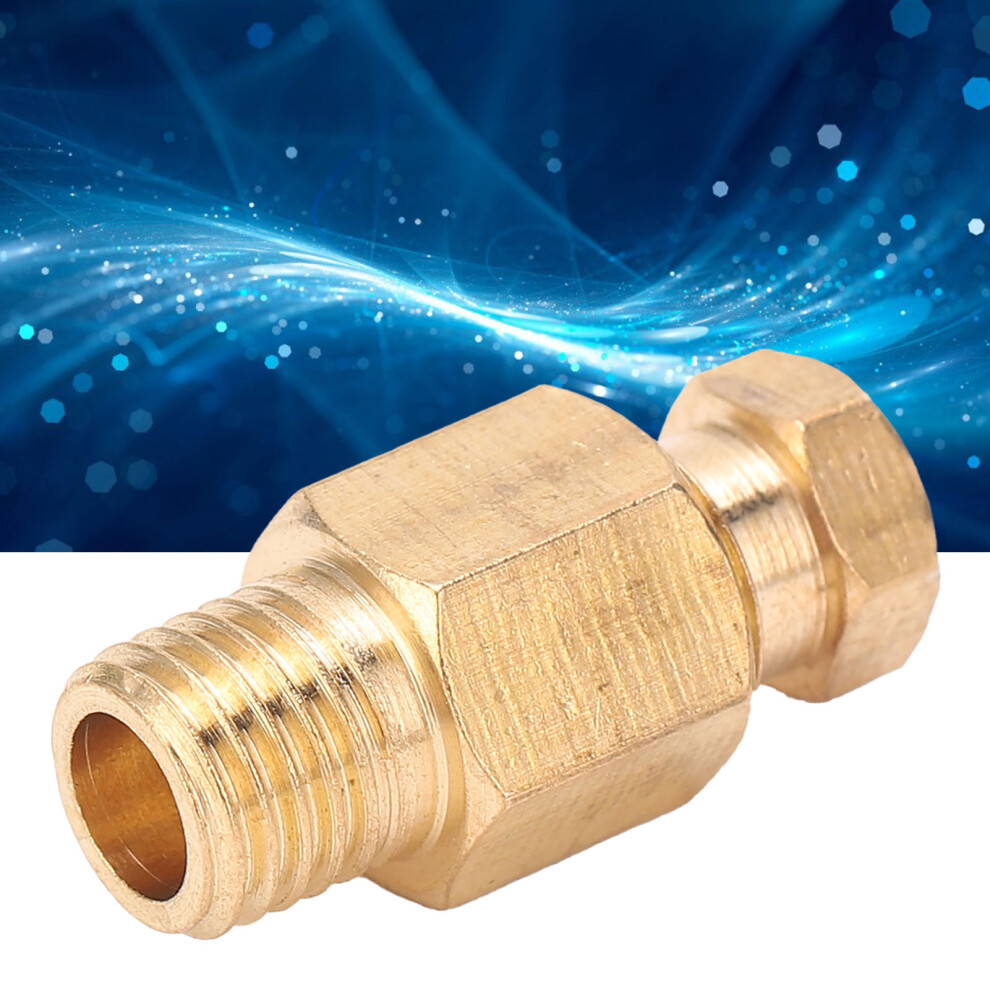 Brass Fitting Straight Through Threaded Pipe Connection Nipple Industrial Joint Supplies(Pd408 ) 3311322808401