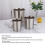 Gobelet gradué SUS304 de 1500 ml, bec verseur, argenté 5