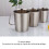 Gobelet gradué SUS304 de 1500 ml, bec verseur, argenté 11