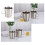 Gobelet gradué SUS304 de 1500 ml, bec verseur, argenté 4