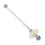 Arbre central pour 144016,2991,144018 plastique/métal 15