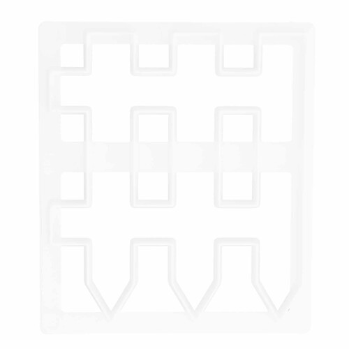 Fondant Cake Fence Printing Cutting Mold DIY Cake Border Decorating Baking Tool Mould 1