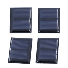 4 Stück 1V 0,15W DIY Solarmodul Mini-Platine 45x25mm für Projekte