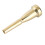 Embouchure de trompette 3C, Taille 3C, cuvette large, doré 12