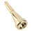Embouchure de trompette 3C, Taille 3C, cuvette large, doré 15