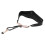 Lanière de cou pour saxophone en cuir PU, réglable, noire. 12