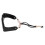 Lanière de cou pour saxophone en cuir PU, réglable, noire. 11