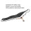 Lanière de cou pour saxophone en cuir PU, réglable, noire. 10