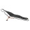 Lanière de cou pour saxophone en cuir PU, réglable, noire. 5